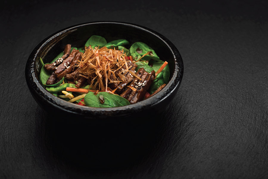 BEEF TERIYAKI SALAD